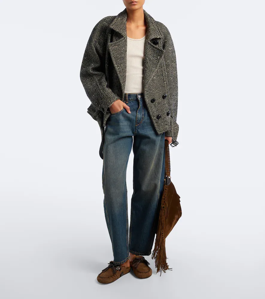 Isabel Marant Malvin shearling-lined suede mules | Thumbnail 6
