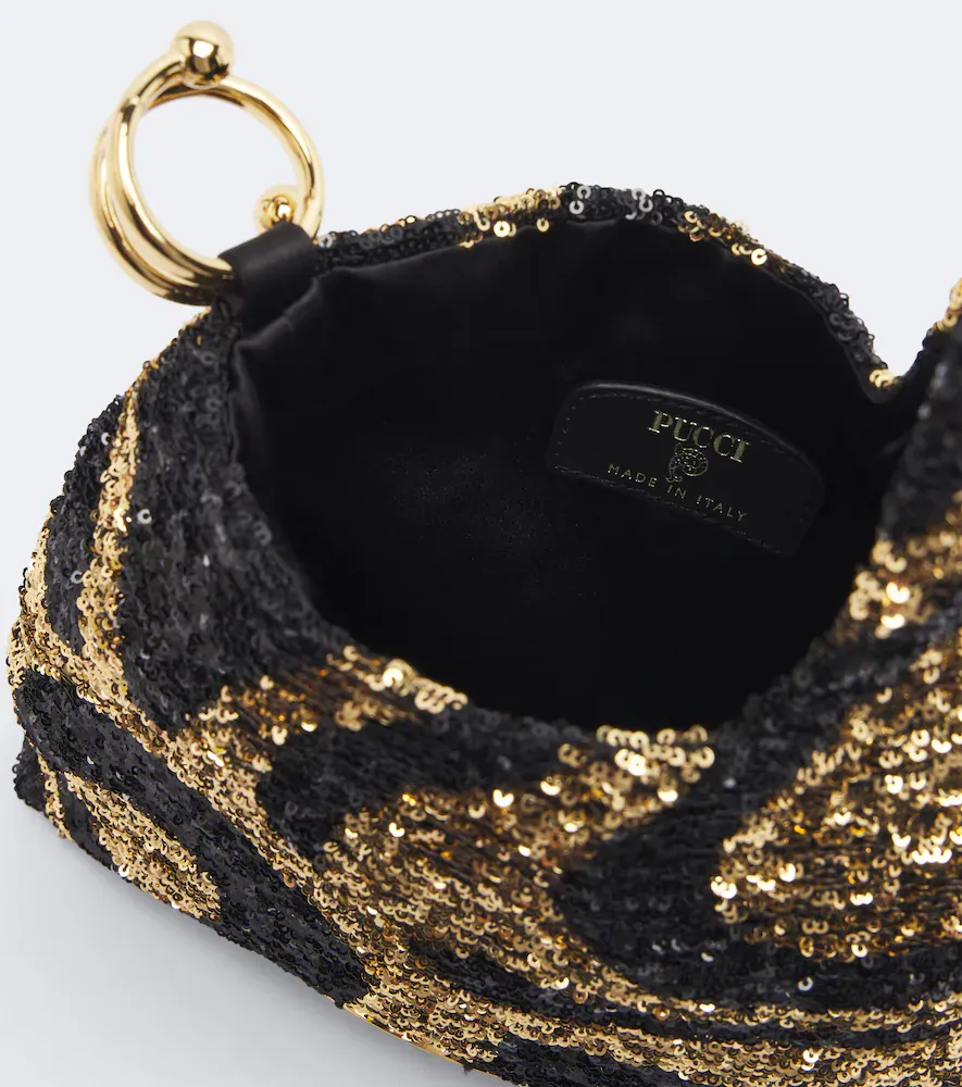 PUCCI Emilio sequined top-handle bag | Thumbnail 2 PUCCI Emilio sequined top-handle bag | Thumbnail 2