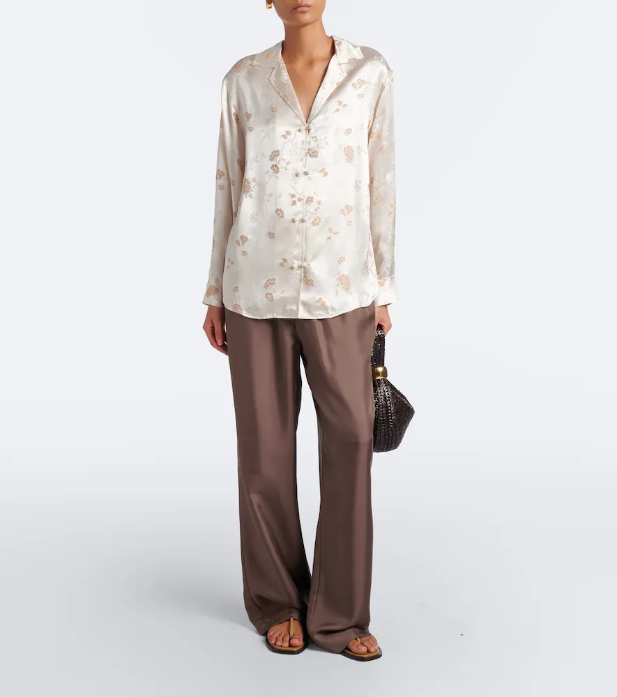 DÔEN Dôen Maurise floral jacquard shirt | Thumbnail 2