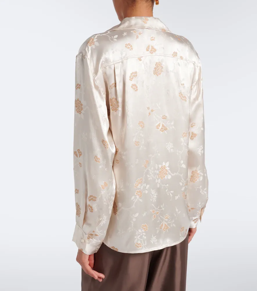 DÔEN Dôen Maurise floral jacquard shirt | Thumbnail 5