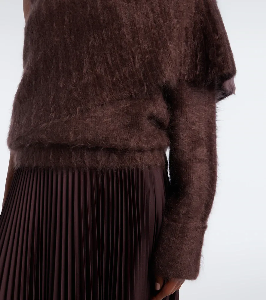 Joseph Parwich one-shoulder cashmere sweater | Thumbnail 2