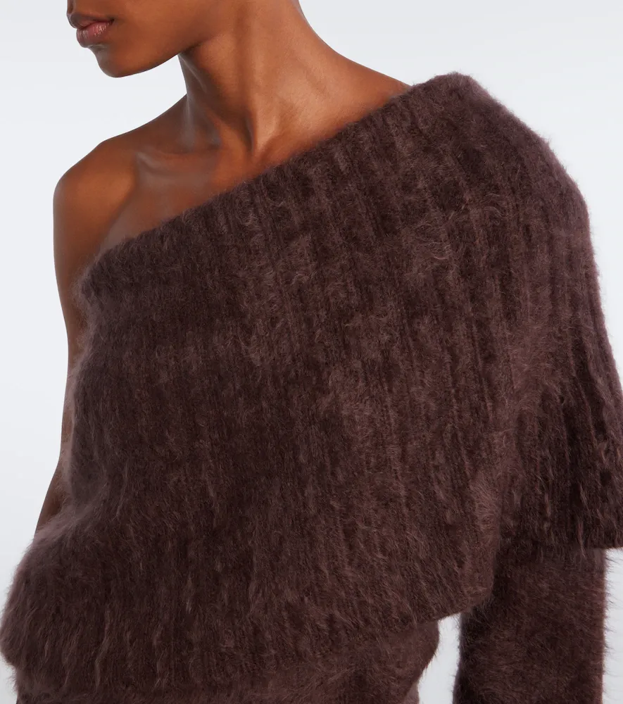 Joseph Parwich one-shoulder cashmere sweater | Thumbnail 3