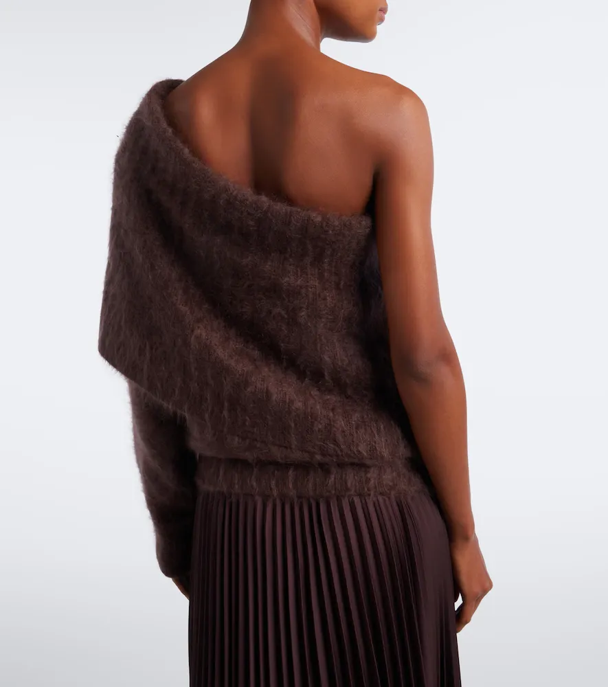 Joseph Parwich one-shoulder cashmere sweater | Thumbnail 4