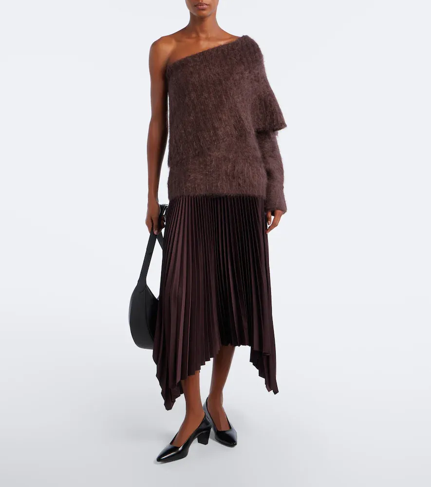 Joseph Parwich one-shoulder cashmere sweater | Thumbnail 5