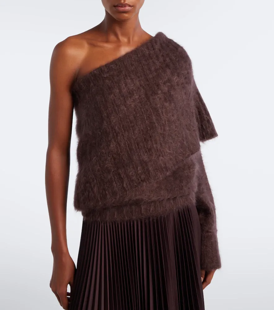 Joseph Parwich one-shoulder cashmere sweater | Thumbnail 6