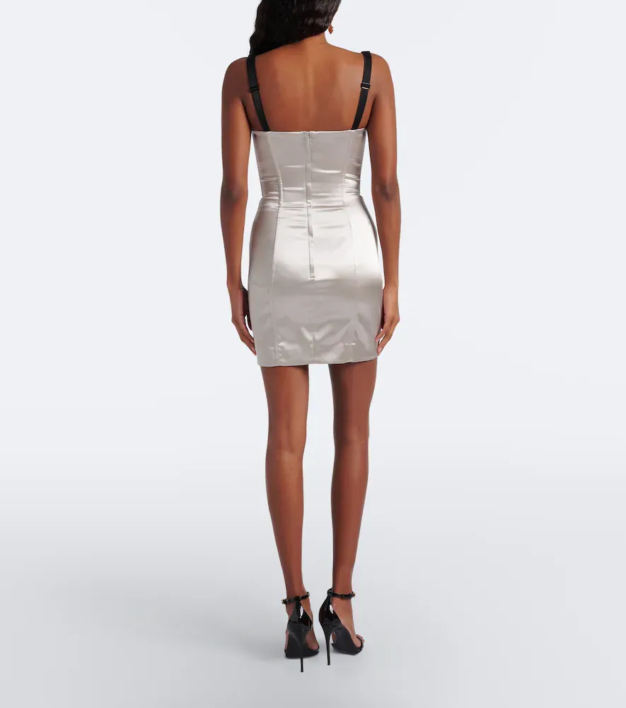 Dolce & Gabbana Satin corset dress | Thumbnail 5 Dolce & Gabbana Satin corset dress | Thumbnail 5