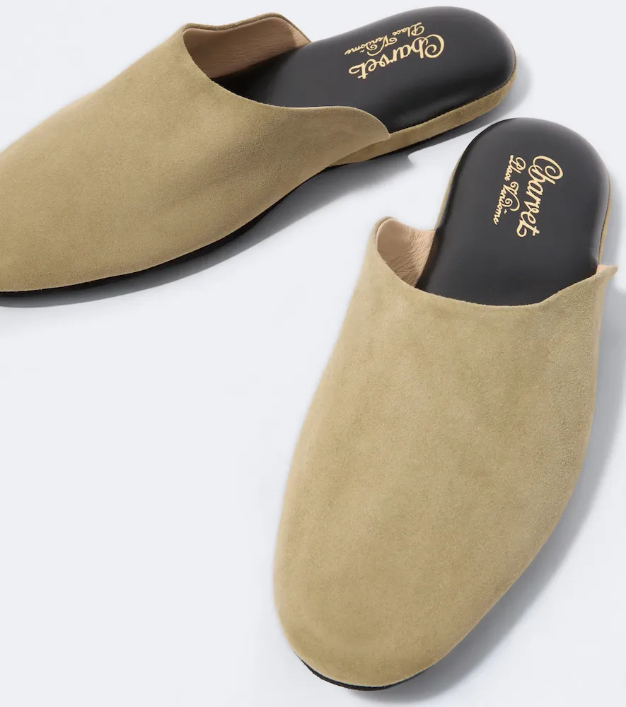 Charvet Suede slippers | Thumbnail 4 Charvet Suede slippers | Thumbnail 4