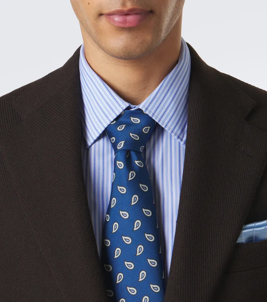Charvet Paisley silk twill tie | Thumbnail 3 Charvet Paisley silk twill tie | Thumbnail 3