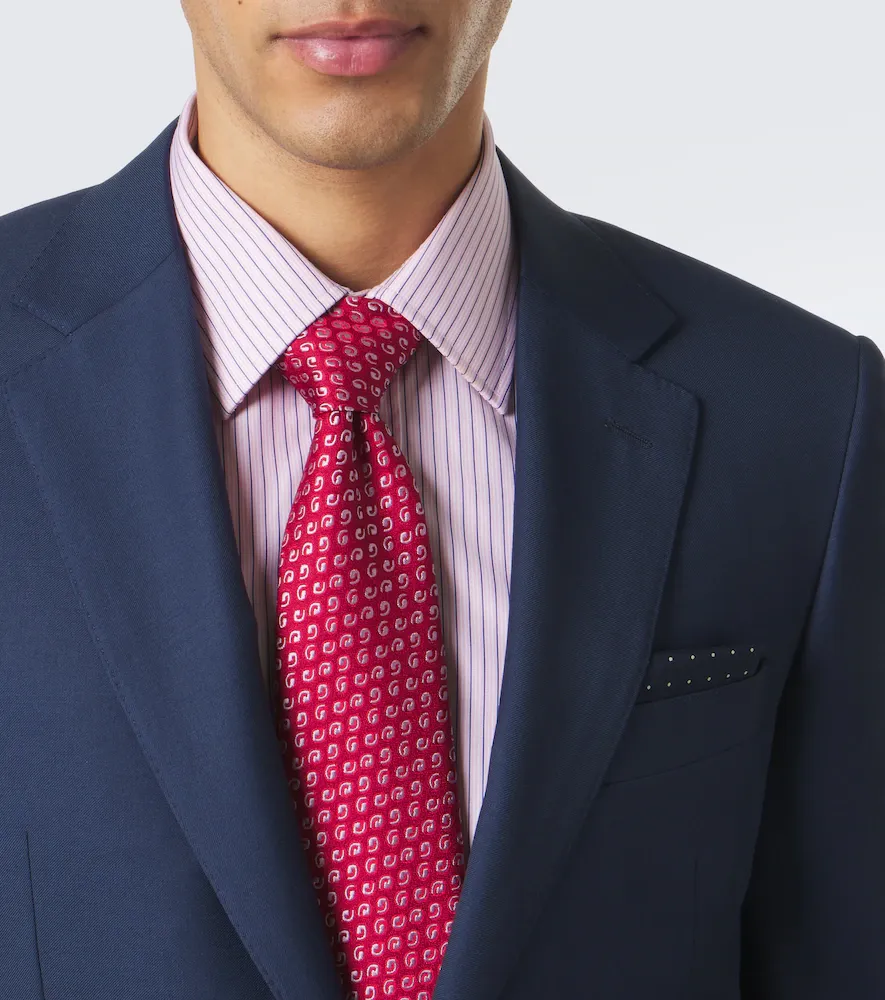 Charvet Silk jacquard tie | Thumbnail 3
