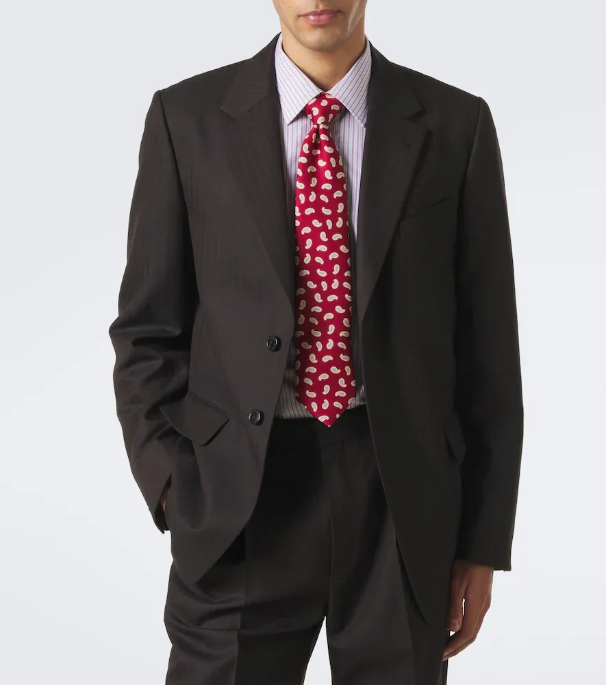 Charvet Paisley silk twill tie | Thumbnail 3 Charvet Paisley silk twill tie | Thumbnail 3