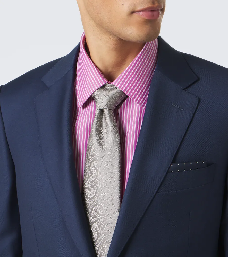 Charvet Paisley silk jacquard tie | Thumbnail 3 Charvet Paisley silk jacquard tie | Thumbnail 3