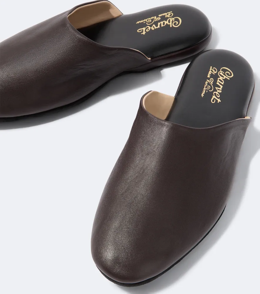 Charvet Leather slippers | Thumbnail 3 Charvet Leather slippers | Thumbnail 3