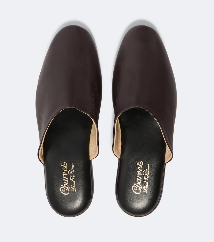 Charvet Leather slippers | Thumbnail 4 Charvet Leather slippers | Thumbnail 4