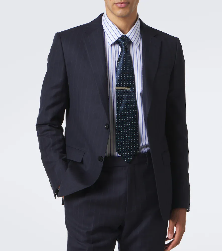 Charvet Polka-dot silk jacquard tie | Thumbnail 2 Charvet Polka-dot silk jacquard tie | Thumbnail 2