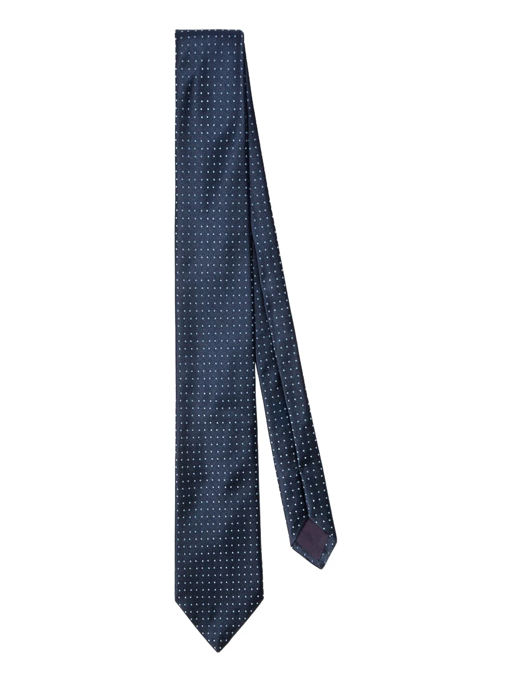 Charvet Polka-dot silk jacquard tie