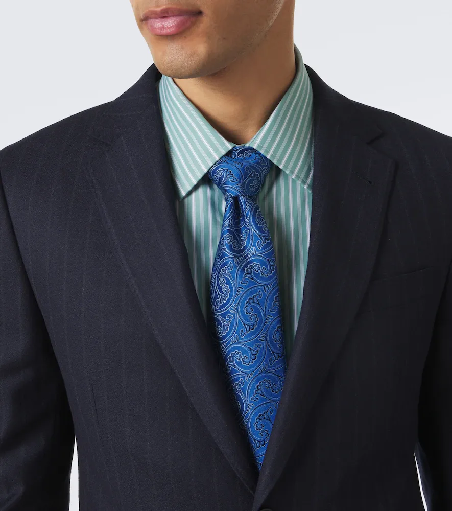 Charvet Paisley silk jacquard tie | Thumbnail 2 Charvet Paisley silk jacquard tie | Thumbnail 2