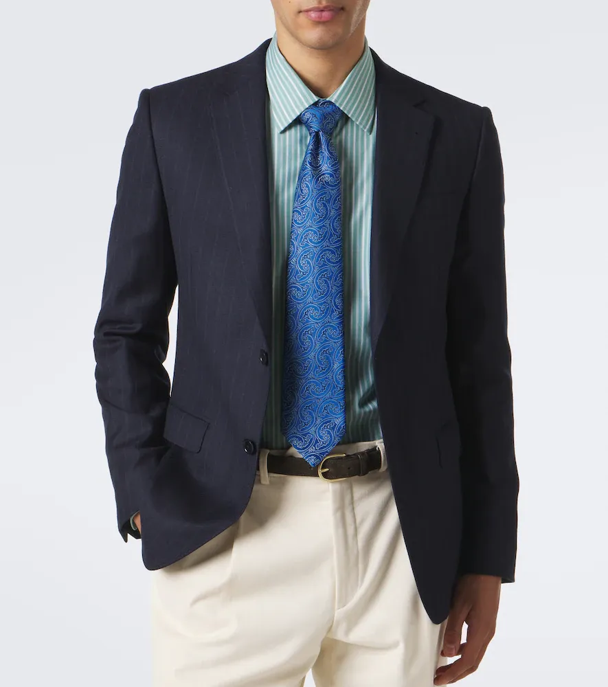 Charvet Paisley silk jacquard tie | Thumbnail 3 Charvet Paisley silk jacquard tie | Thumbnail 3