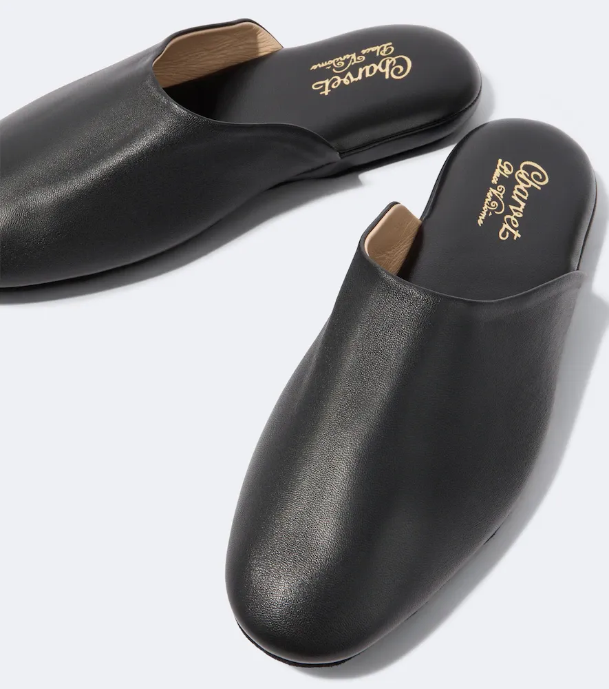 Charvet Leather slippers | Thumbnail 3 Charvet Leather slippers | Thumbnail 3