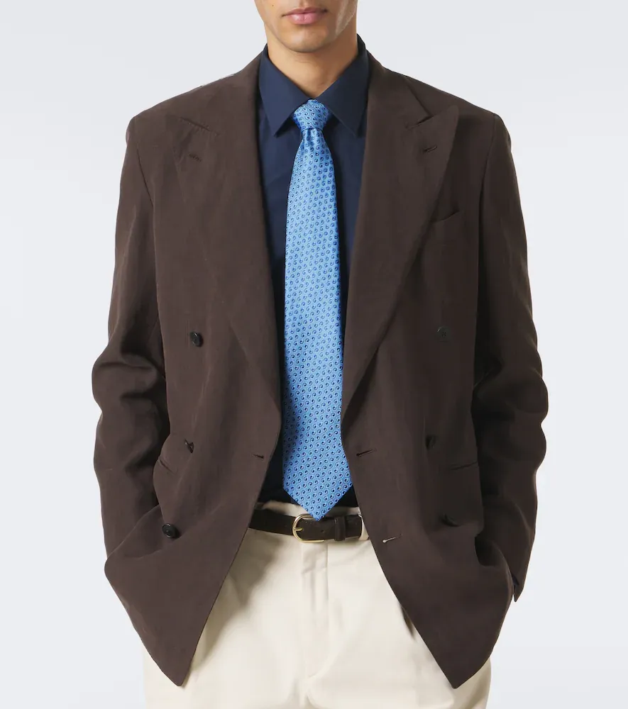 Charvet Silk jacquard tie | Thumbnail 3 Charvet Silk jacquard tie | Thumbnail 3