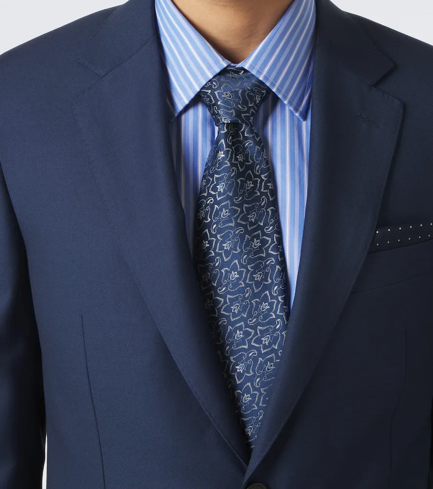 Charvet Silk jacquard tie | Thumbnail 2 Charvet Silk jacquard tie | Thumbnail 2