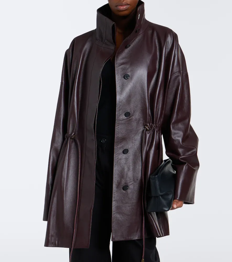 Tove Erna leather coat | Thumbnail 2
