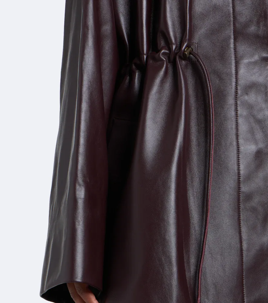 Tove Erna leather coat | Thumbnail 4