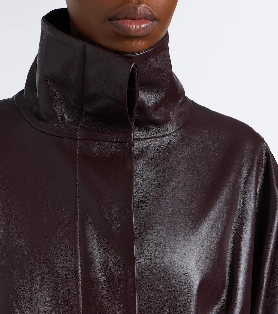 Tove Erna leather coat | Thumbnail 5