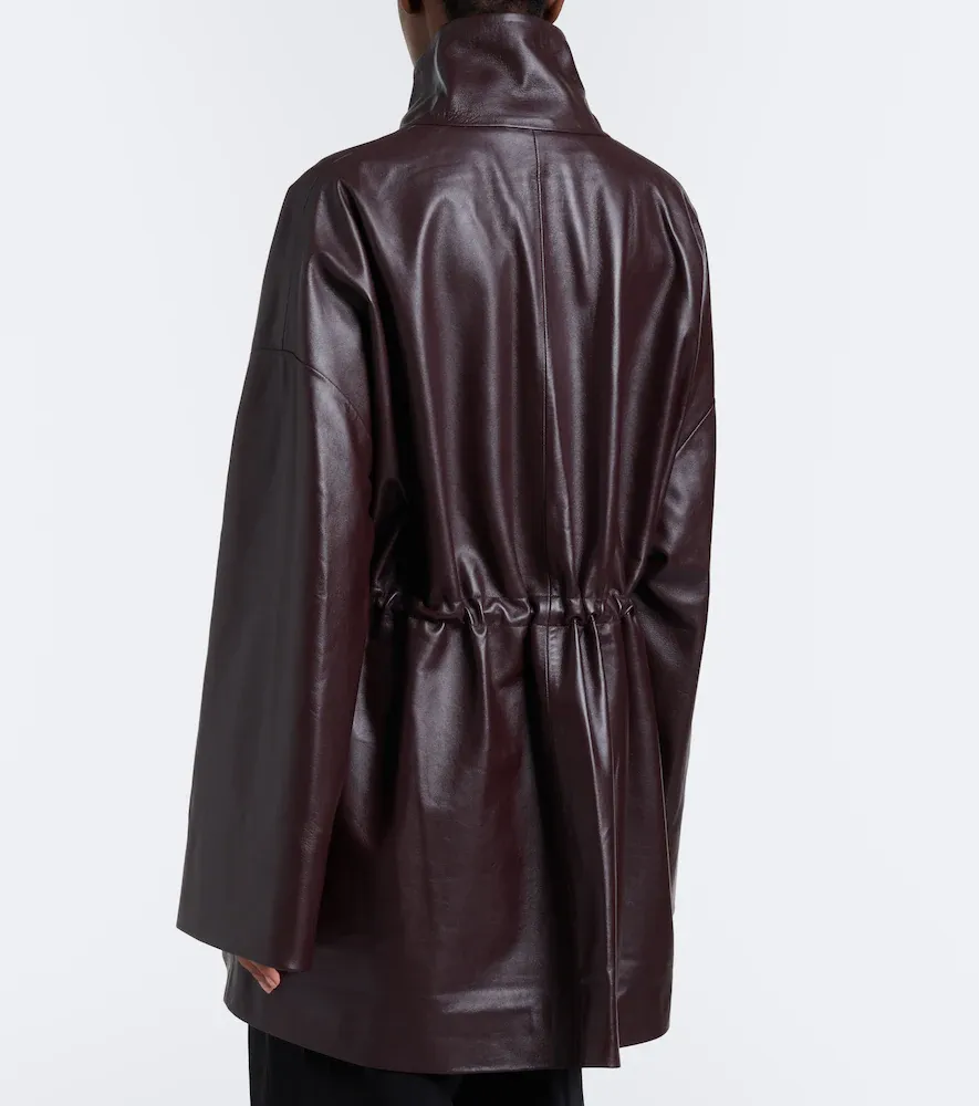 Tove Erna leather coat | Thumbnail 6