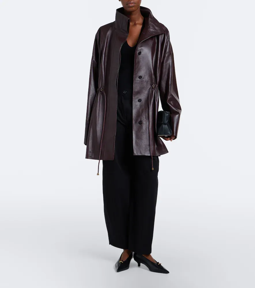 Tove Erna leather coat | Thumbnail 7