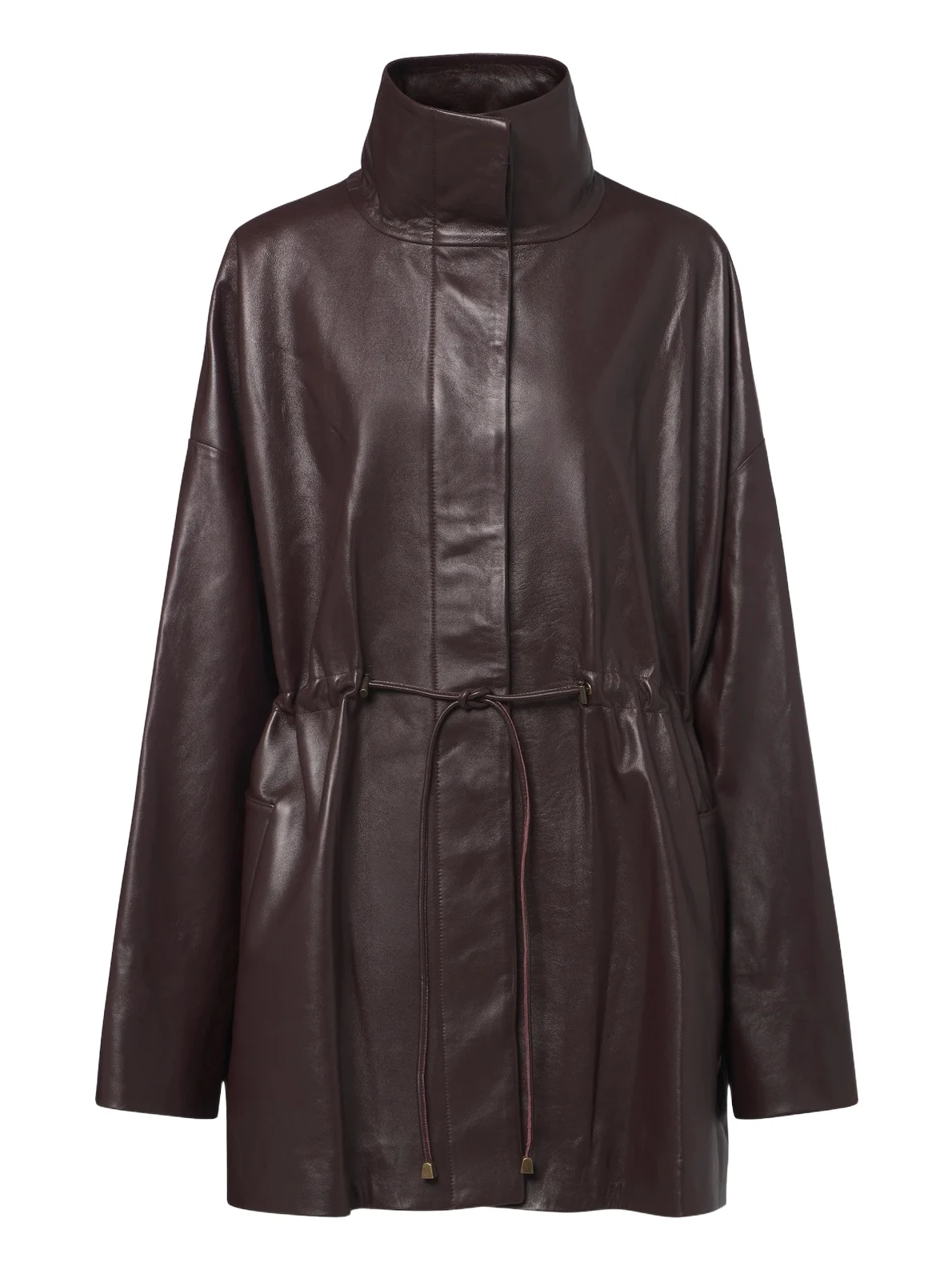 Erna leather coat