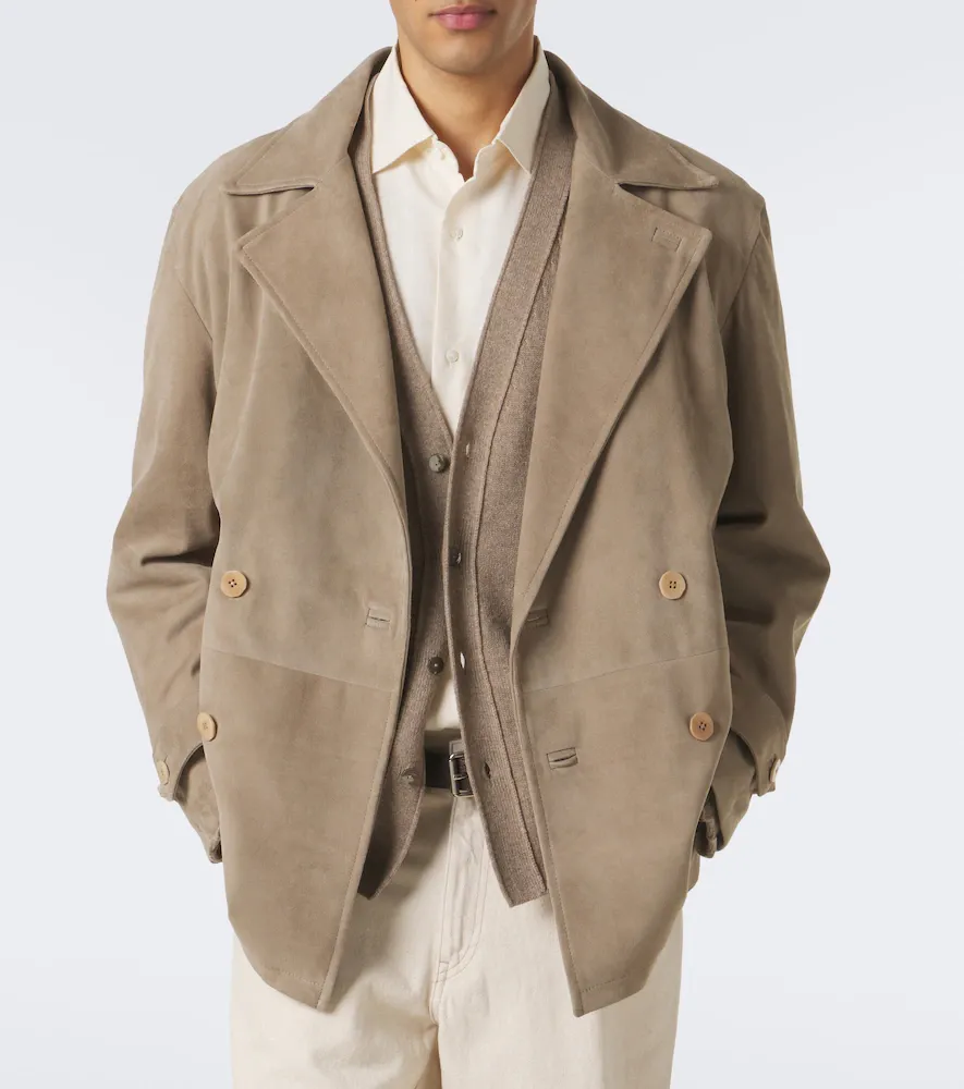 Stòffa Stòffa Double-breasted suede jacket | Thumbnail 2 Stòffa Stòffa Double-breasted suede jacket | Thumbnail 2