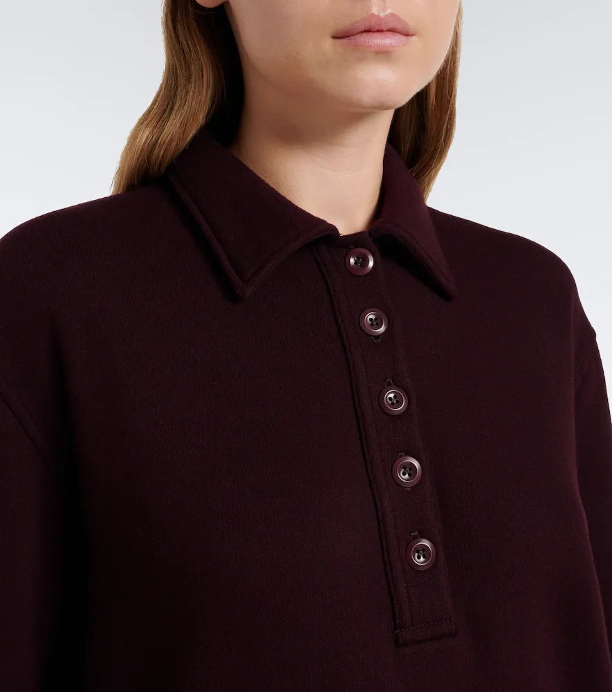 Citizens of Humanity Vintage fleece polo sweatshirt | Thumbnail 2