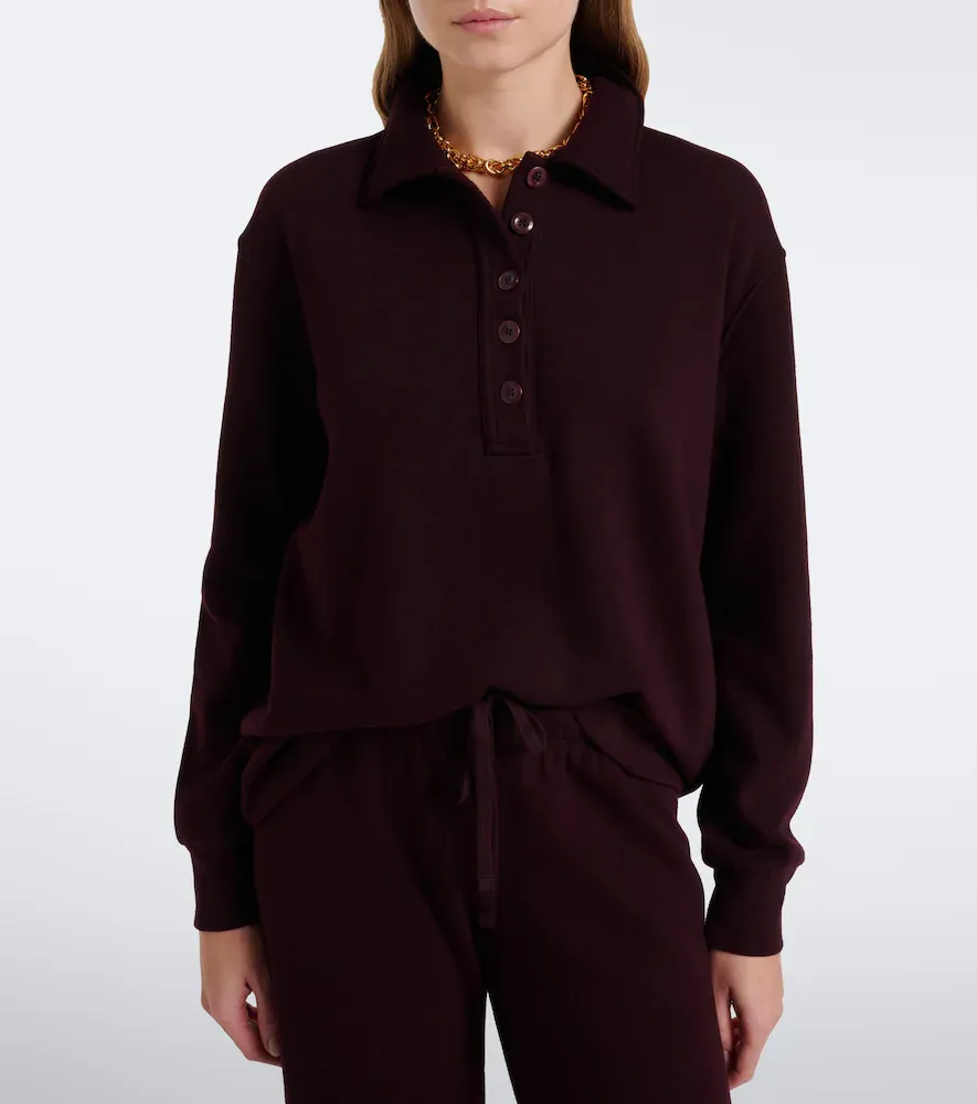 Citizens of Humanity Vintage fleece polo sweatshirt | Thumbnail 3