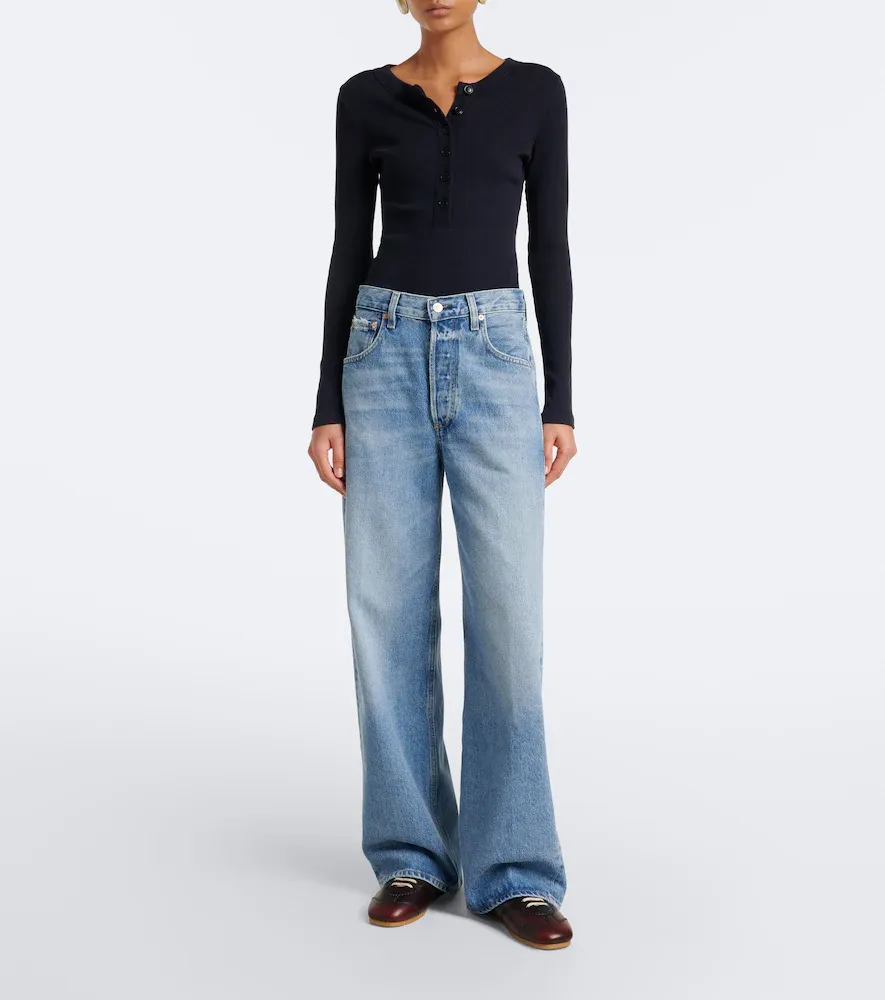 Citizens of Humanity Ayla faded wide-leg jeans | Thumbnail 4