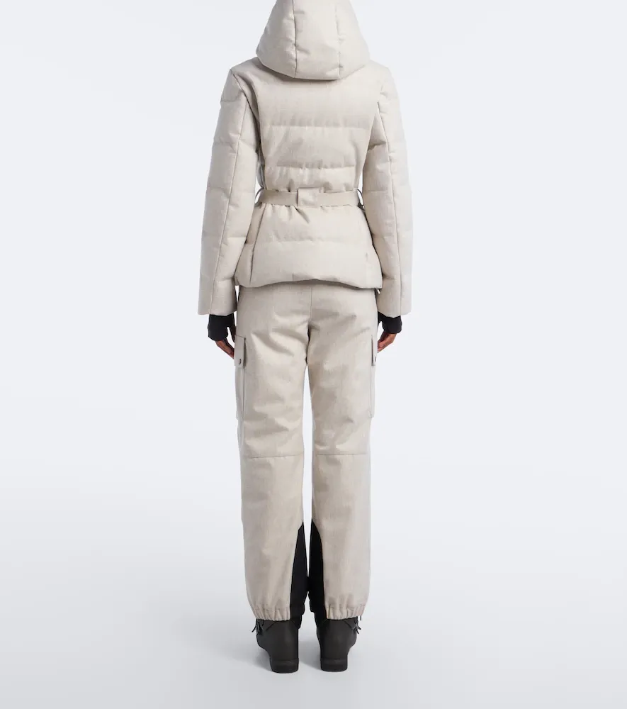 Brunello Cucinelli Belted virgin wool down ski jacket | Thumbnail 5 Brunello Cucinelli Belted virgin wool down ski jacket | Thumbnail 5