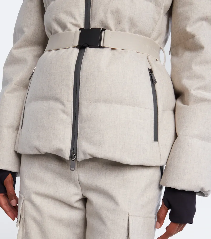 Brunello Cucinelli Belted virgin wool down ski jacket | Thumbnail 7 Brunello Cucinelli Belted virgin wool down ski jacket | Thumbnail 7