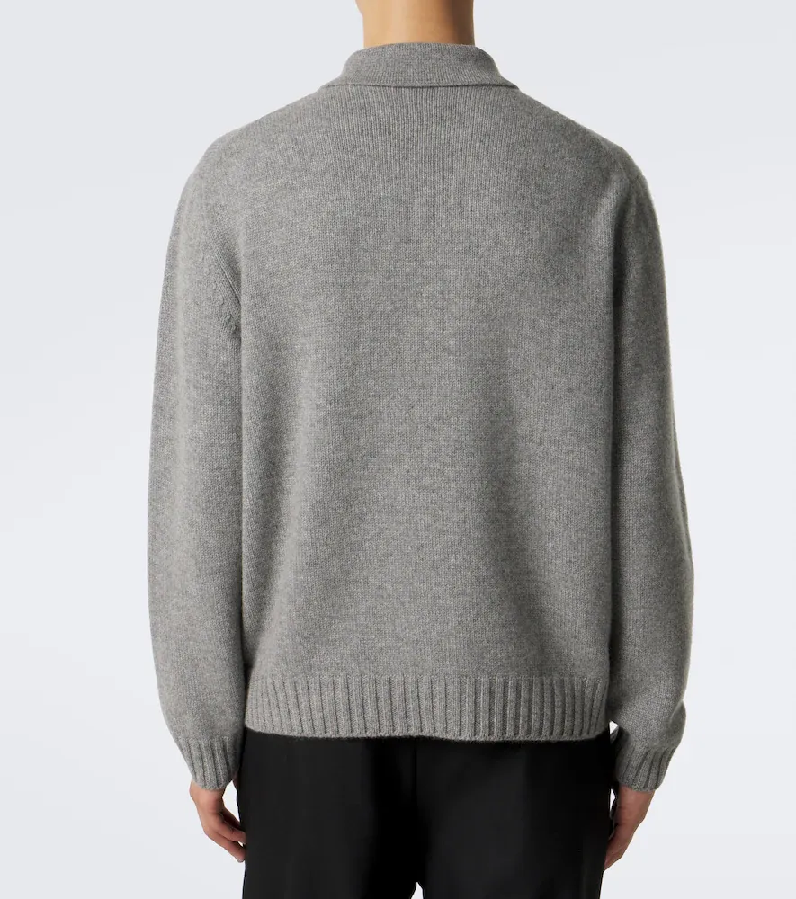 Saman Amel Sander cashmere polo sweater | Thumbnail 2 Saman Amel Sander cashmere polo sweater | Thumbnail 2