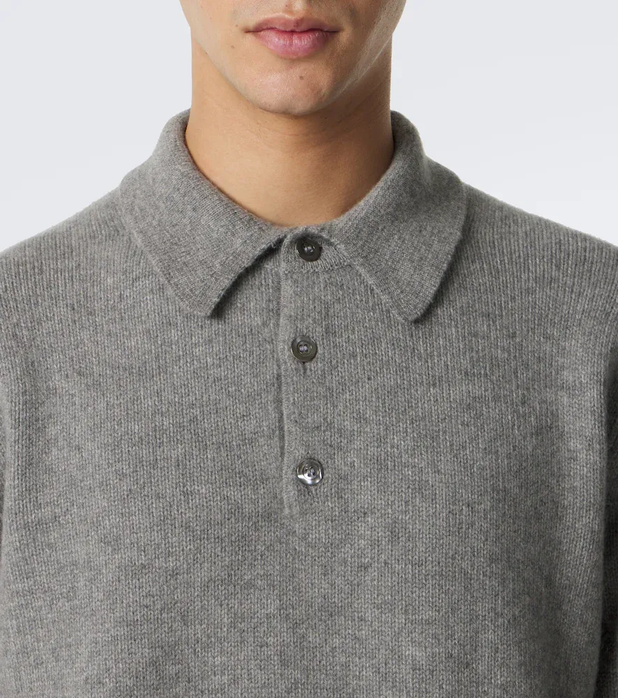 Saman Amel Sander cashmere polo sweater | Thumbnail 4 Saman Amel Sander cashmere polo sweater | Thumbnail 4
