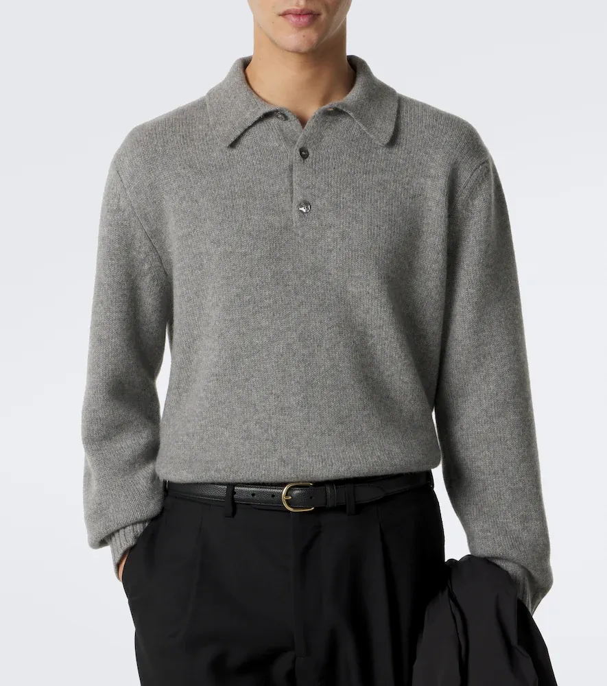 Saman Amel Sander cashmere polo sweater | Thumbnail 5 Saman Amel Sander cashmere polo sweater | Thumbnail 5