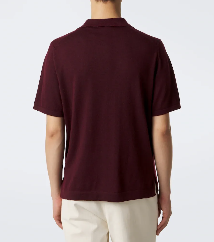 Saman Amel David cashmere and silk polo shirt | Thumbnail 3 Saman Amel David cashmere and silk polo shirt | Thumbnail 3