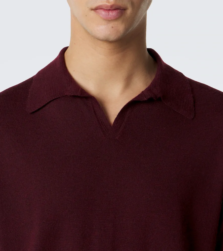 Saman Amel David cashmere and silk polo shirt | Thumbnail 5 Saman Amel David cashmere and silk polo shirt | Thumbnail 5