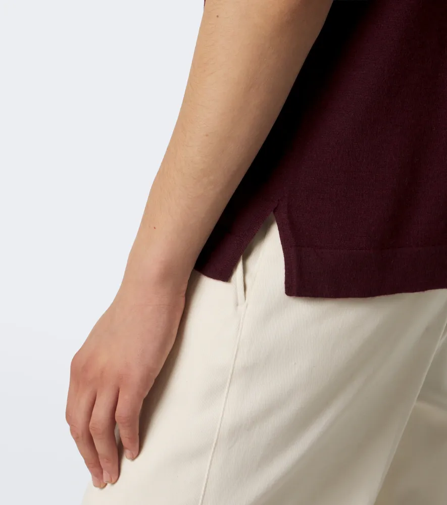 Saman Amel David cashmere and silk polo shirt | Thumbnail 6 Saman Amel David cashmere and silk polo shirt | Thumbnail 6