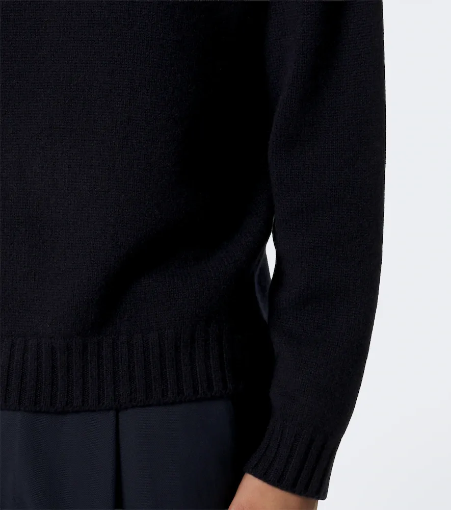Saman Amel Sander cashmere polo sweater | Thumbnail 2