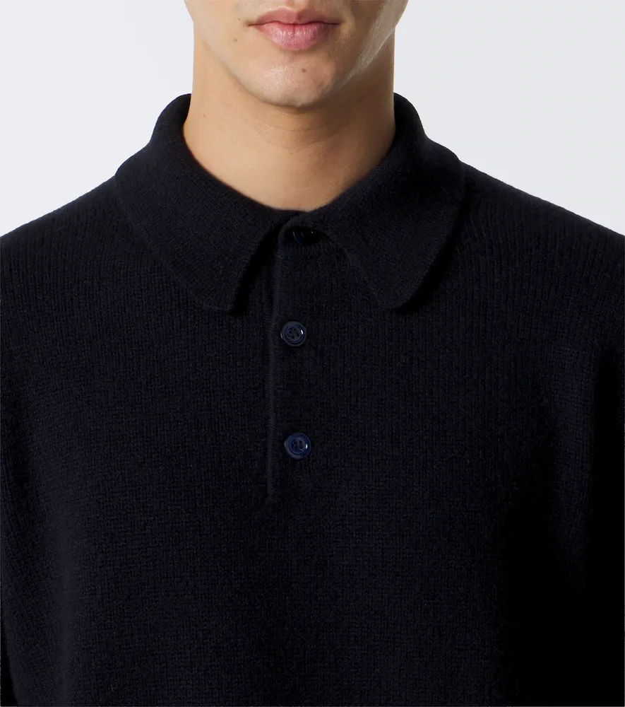 Saman Amel Sander cashmere polo sweater | Thumbnail 4