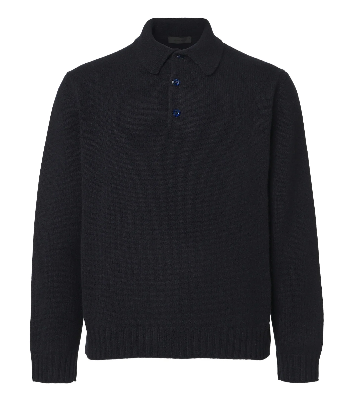 Saman Amel Sander cashmere polo sweater