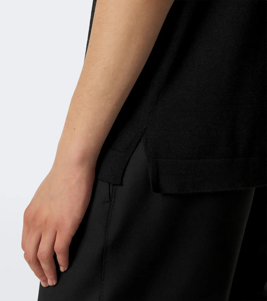 Saman Amel David cashmere and silk polo sweater | Thumbnail 2