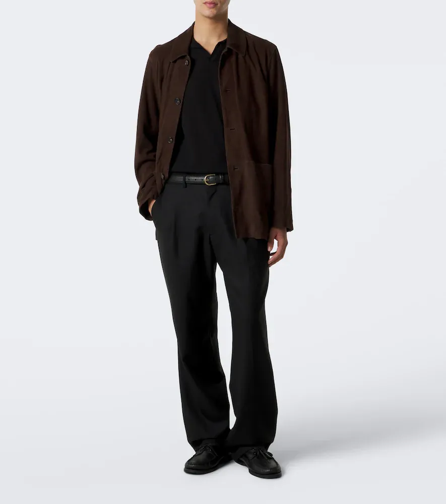 Saman Amel David cashmere and silk polo sweater | Thumbnail 4
