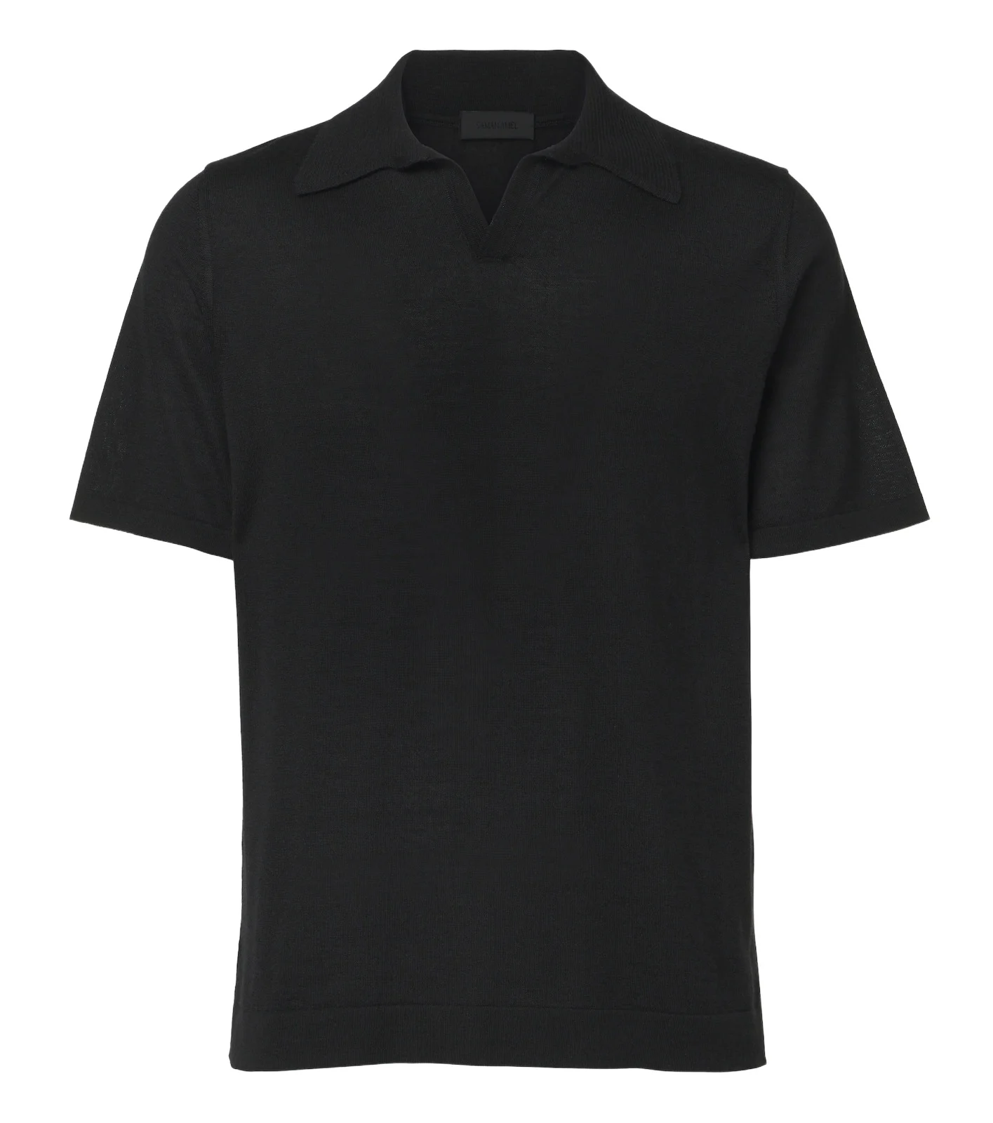 Saman Amel David cashmere and silk polo sweater