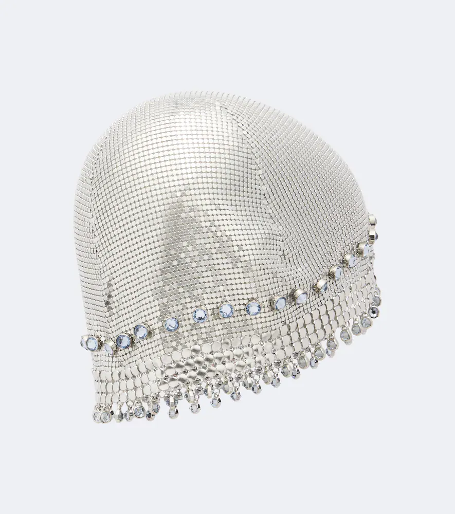 Rabanne Crystal-embellished chainmail beanie | Thumbnail 2 Rabanne Crystal-embellished chainmail beanie | Thumbnail 2