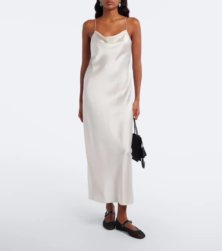 Dorothee Schumacher Sense of Shine silk-blend satin slip dress | Thumbnail 5 Dorothee Schumacher Sense of Shine silk-blend satin slip dress | Thumbnail 5